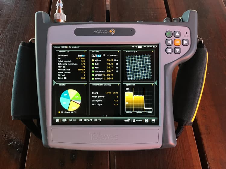 9. Ukázka měřící technika - www.saxondvb.cz | Marek Svoboda (Saxon)