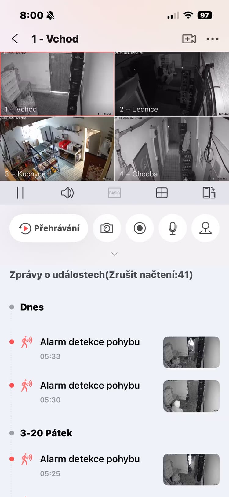 1. Ukázka Služba CCTV kamery HikVision - Marek Svoboda (Saxon) | saxondvb.cz