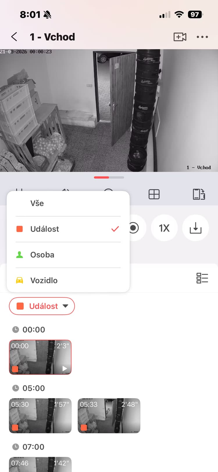 2. Ukázka Služba CCTV kamery HikVision - Marek Svoboda (Saxon) | saxondvb.cz